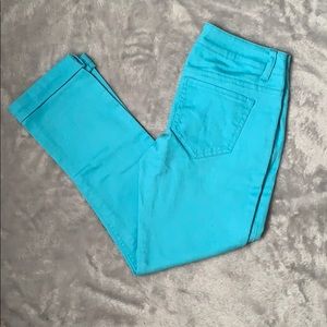 Mossimo Bright Blue Skinny Jean